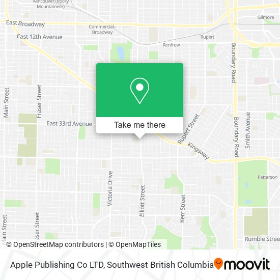 Apple Publishing Co LTD map