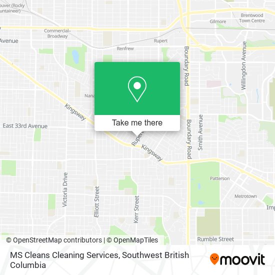 MS Cleans Cleaning Services map