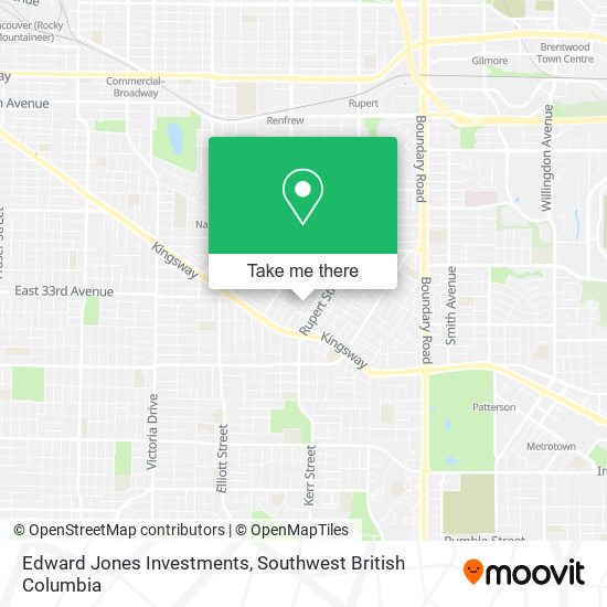 Edward Jones Investments map