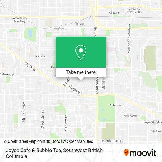 Joyce Cafe & Bubble Tea map