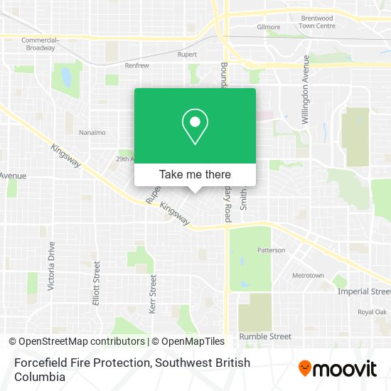 Forcefield Fire Protection map