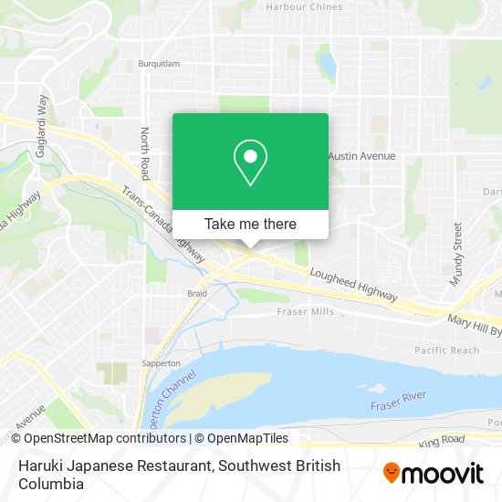 Haruki Japanese Restaurant plan