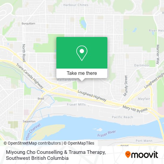 Miyoung Cho Counselling & Trauma Therapy map