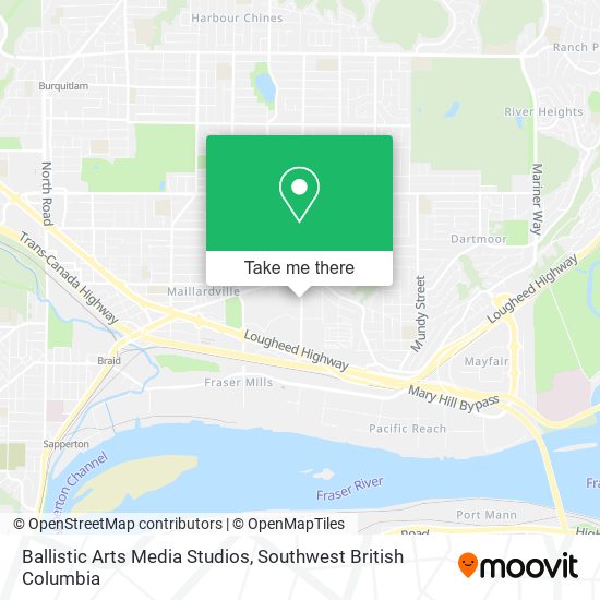 Ballistic Arts Media Studios map