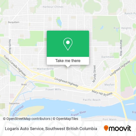 Logan's Auto Service map
