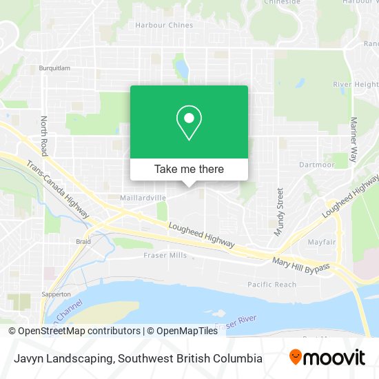 Javyn Landscaping map