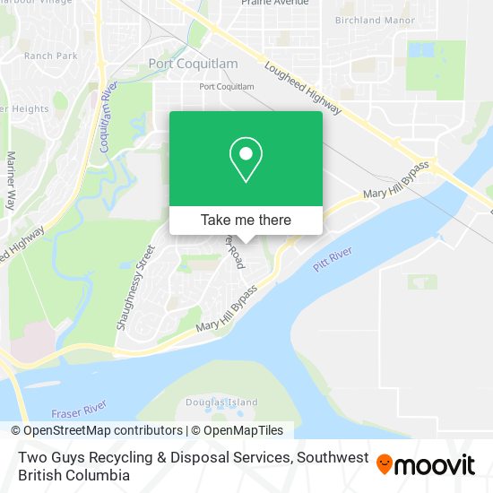 Two Guys Recycling & Disposal Services map