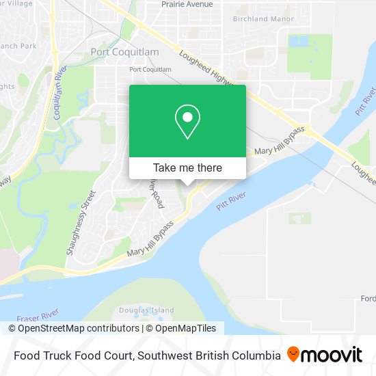 Food Truck Food Court map