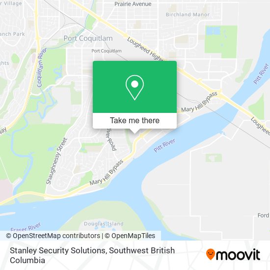 Stanley Security Solutions map