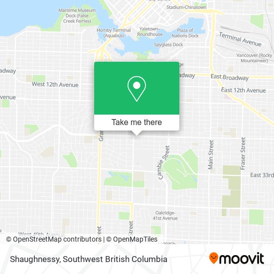 Shaughnessy map