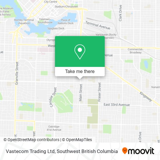 Vastecom Trading Ltd map