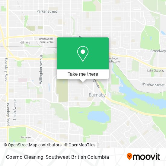Cosmo Cleaning map
