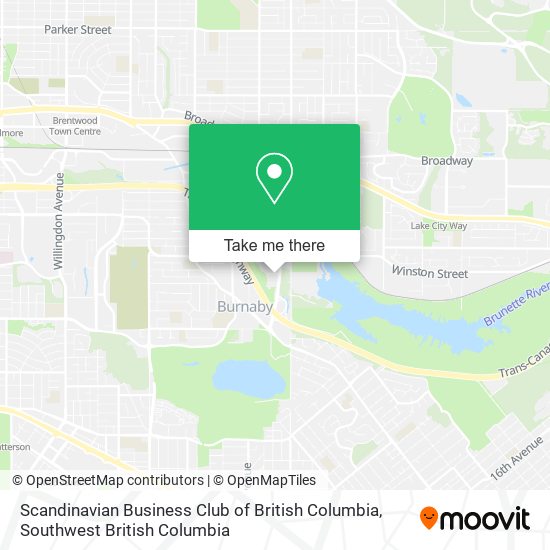 Scandinavian Business Club of British Columbia plan