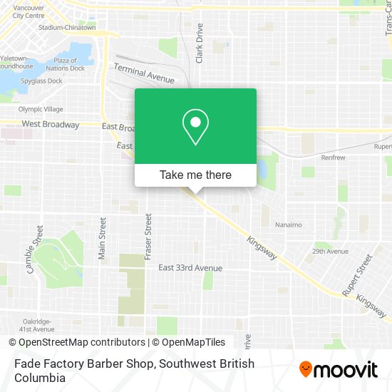 Fade Factory Barber Shop map