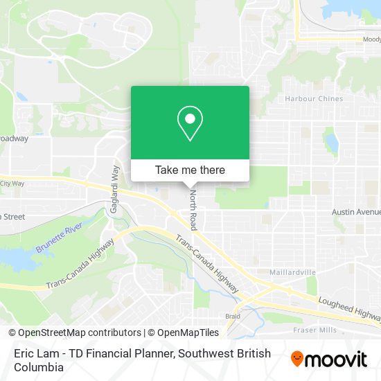 Eric Lam - TD Financial Planner map