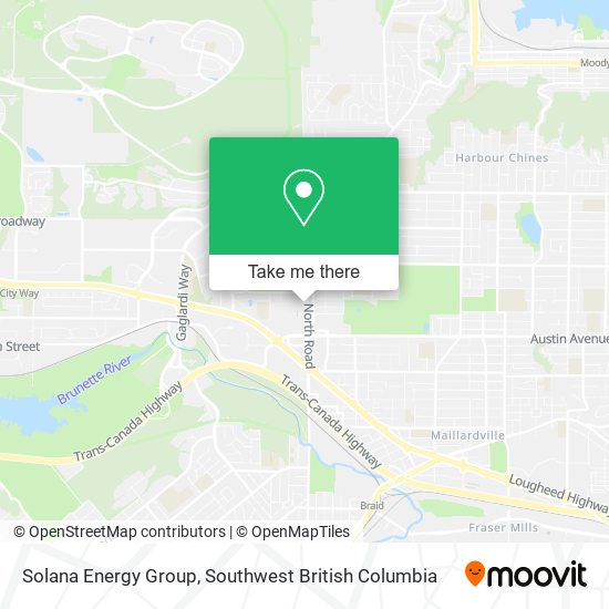 Solana Energy Group map