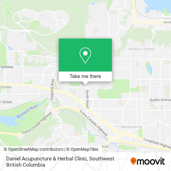 Daniel Acupuncture & Herbal Clinic map