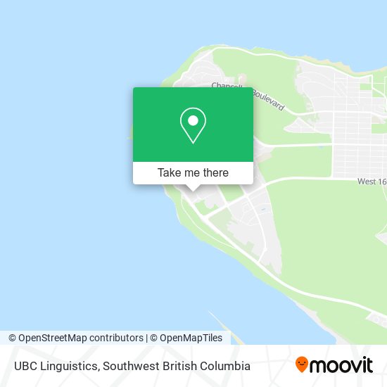 UBC Linguistics map