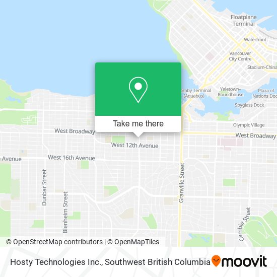 Hosty Technologies Inc. map