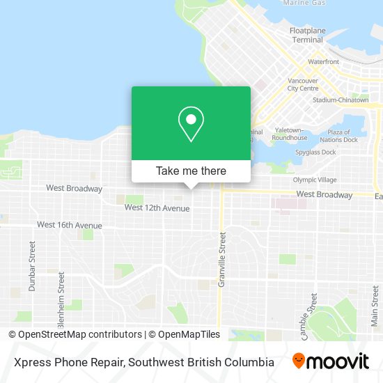 Xpress Phone Repair map