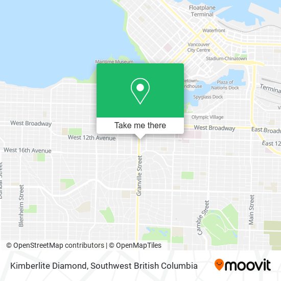 Kimberlite Diamond map