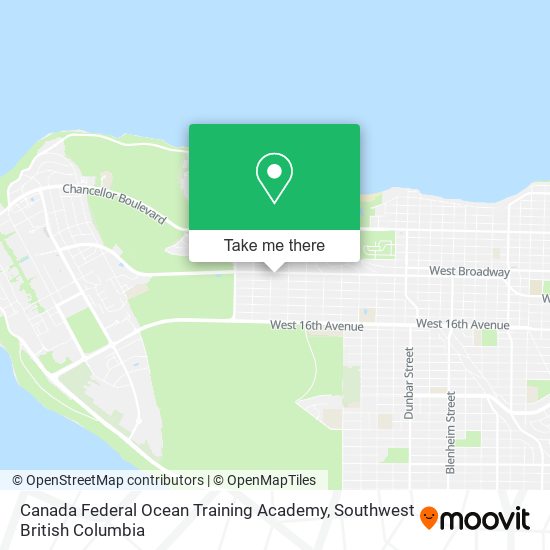 Canada Federal Ocean Training Academy plan