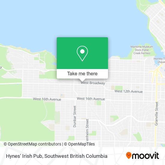 Hynes' Irish Pub map