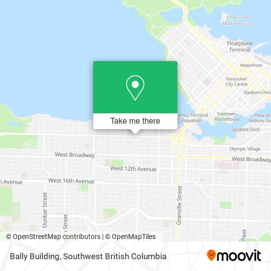 Bally Building map