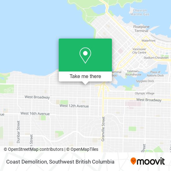 Coast Demolition map