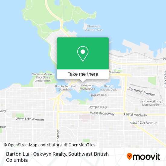 Barton Lui - Oakwyn Realty map