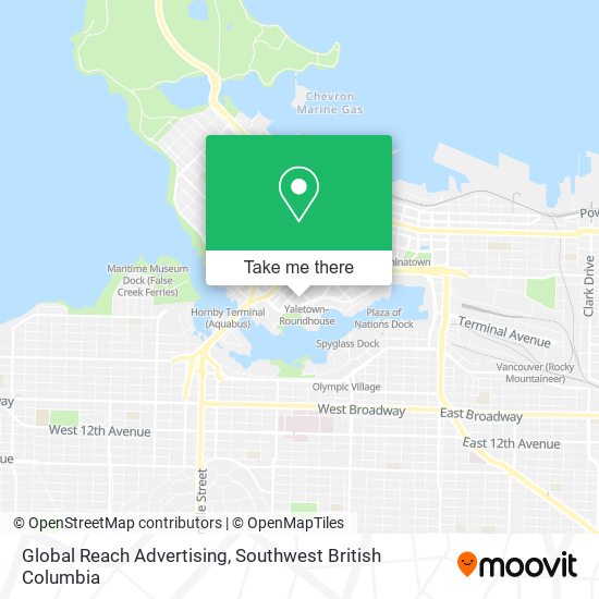 Global Reach Advertising map