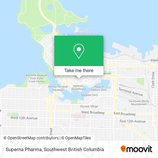 Superna Pharma map