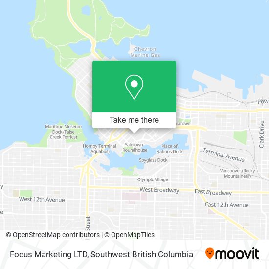 Focus Marketing LTD map