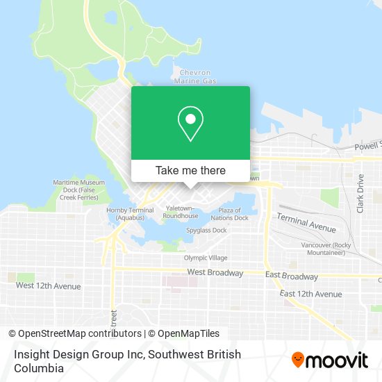 Insight Design Group Inc map