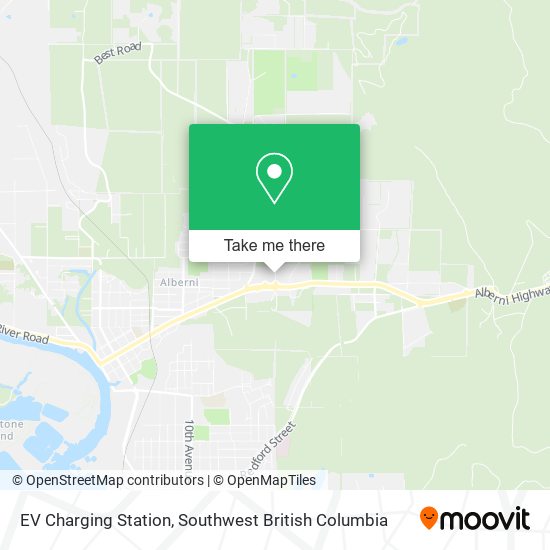 EV Charging Station map