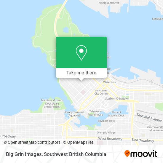 Big Grin Images map