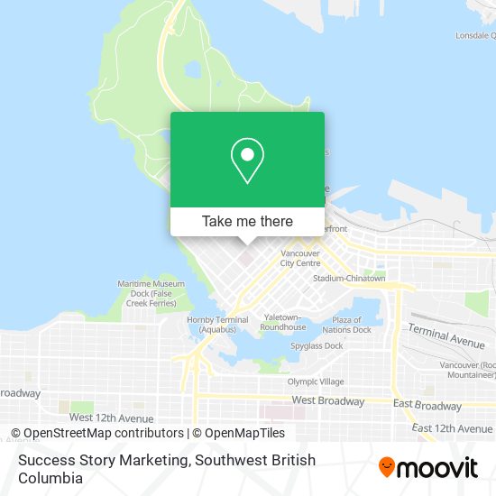 Success Story Marketing map