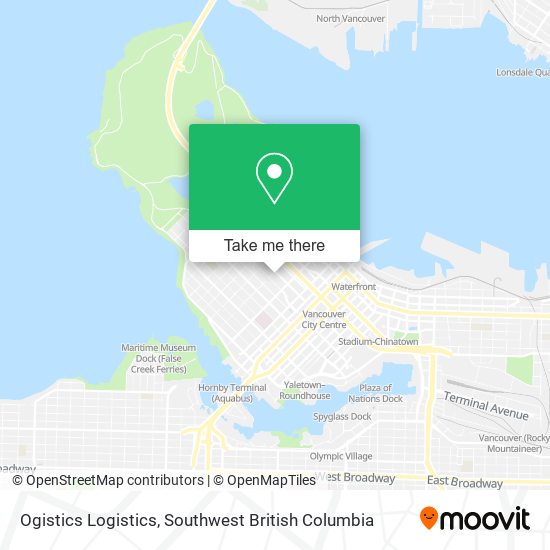 Ogistics Logistics map