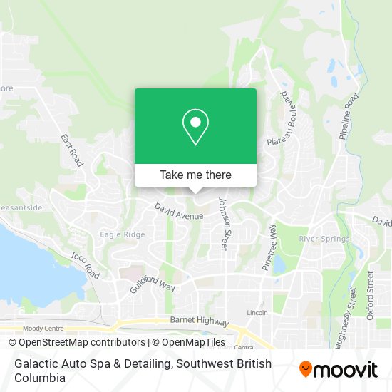 Galactic Auto Spa & Detailing map