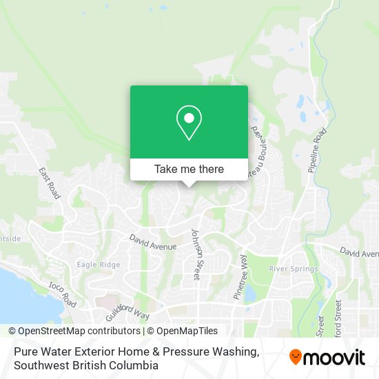 Pure Water Exterior Home & Pressure Washing map