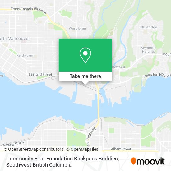 Community First Foundation Backpack Buddies plan