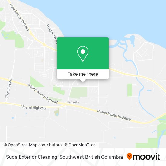 Suds Exterior Cleaning map