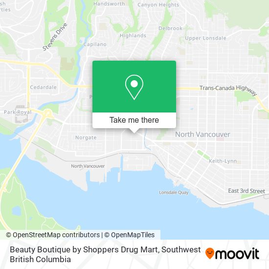 Beauty Boutique by Shoppers Drug Mart plan