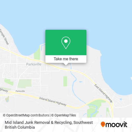 Mid Island Junk Removal & Recycling map