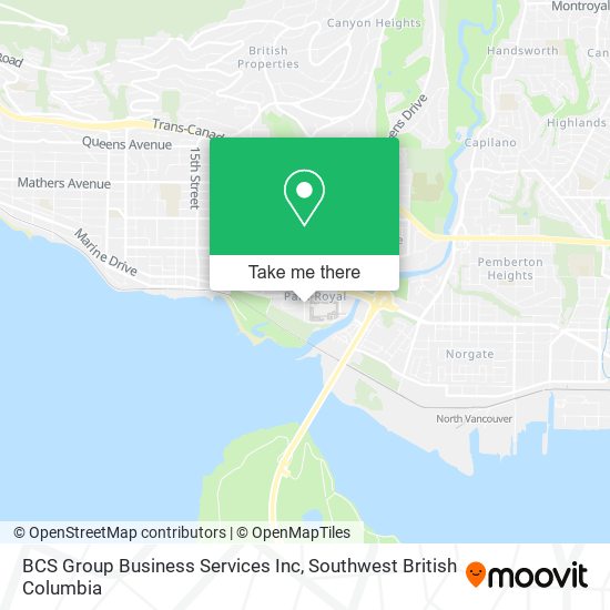 BCS Group Business Services Inc map