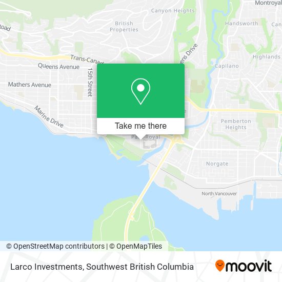 Larco Investments map