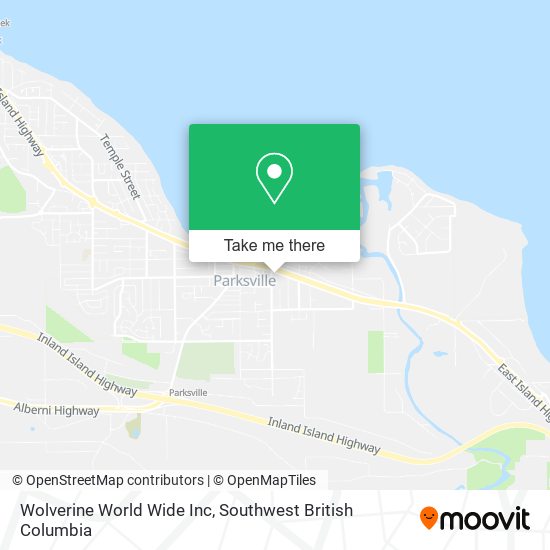 Wolverine World Wide Inc map