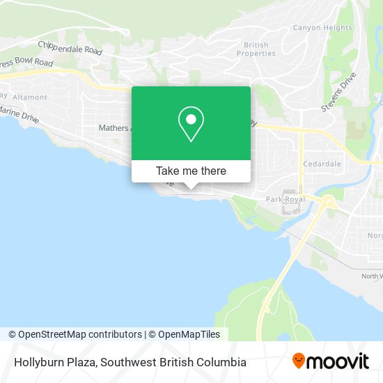 Hollyburn Plaza map