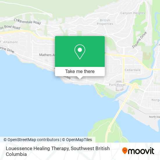 Louessence Healing Therapy map