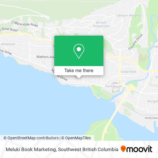 Meluki Book Marketing map